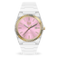 Montre ICE Watch Power White Clear Pink – Réf. 024774 – 36mm – Montre Blanche et Rose Dorée Étanche 10 ATM