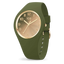 Montre Ice-Watch ICE Sunset Olive Green 024987 – 37 mm – Vert Olive & Doré – Bracelet Silicone – Étanche 10 ATM