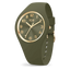 Montre Ice-Watch ICE Champagne 025254 – Olive Green – 37 mm – Silicone Vert & Détails Dorés – Étanche 10 ATM