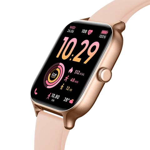 ICE fit RT 3.0 Rose-Gold Nude 36 mm GPS – Montre Connectée Sport