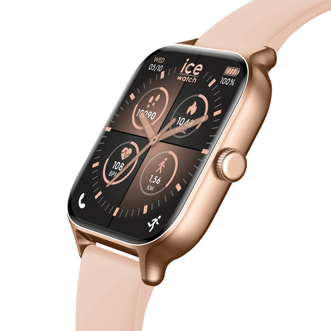 ICE fit RT 3.0 Rose-Gold Nude GPS – Montre Connectée Sport & Natation