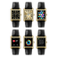 Montre connectée ICE smart TKS 2.0 – Réf. 025285 – Rectangulaire 1.41’’ AMOLED – Gold Black – Bracelet cuir alligator