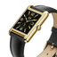 Montre connectée ICE smart TKS 2.0 – Réf. 025286 – Rectangulaire 1.41’’ AMOLED – Gold Black – Bracelet cuir lisse