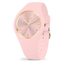 Montre Ice-Watch ICE Champagne 025352 – Soft Pink – 34 mm – Silicone Rose & Détails Dorés – Étanche 10 ATM