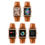 Montre connectée ICE smart TKS 2.0 – Réf. 025383 – Rectangulaire 1.41’’ AMOLED – Rose-Gold Cognac – Bracelet cuir alligator marron