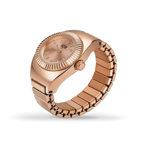Montre Bague ICE-Watch Chouchou Rose-Gold Solaire – Élégance Bijou Moderne  Référence : 025519 | Collection Chouchou | ICE-Watch
