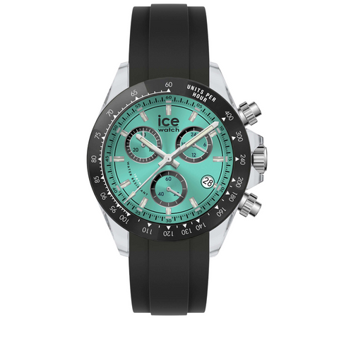 ICE-WATCH BEWATCH 025633 – Montre Homme Clear Black Turquoise 41 mm