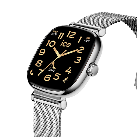 ICE smart SQ 2.0 Carrée 1.70 Silver Milanese – Réf. 025820