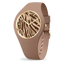 ICE wild Mocha Zebra – Montre femme ICE-WATCH marron et dorée