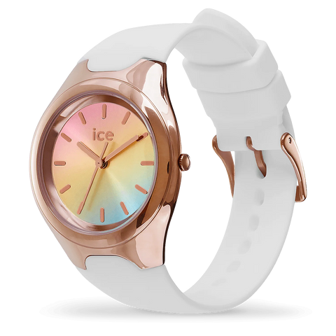 ICE-WATCH ICE Bubble 025953 | White Sunset Rainbow 36 mm