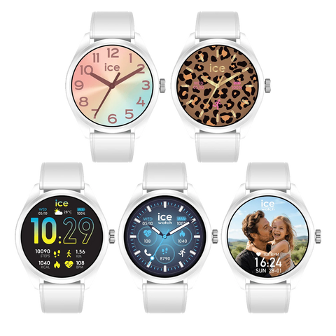 ICE smart forever White 026216 | Smartwatch AMOLED Appels Bluetooth