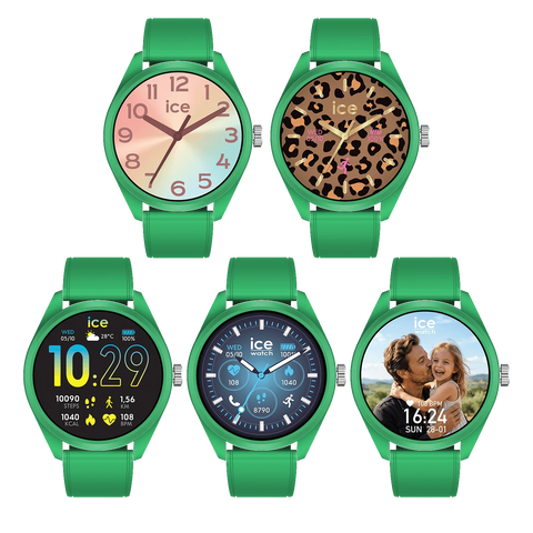 ICE smart forever Soccer Green 026219 | Smartwatch AMOLED Appels Bluetooth