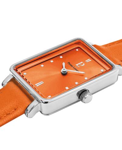 PIERRE LANNIER ARIANE - Cadran orange - Bracelet orange