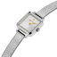 Pierre Lannier NÉORA 058J621 – Mini Montre Femme Carrée Argentée & Bracelet Milanais