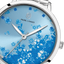 Pierre Lannier Montre Femme TALLIA Argenté Cadran Bleu Bracelet Acier Argenté 16 MM Réf 069H661