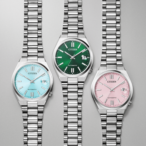 Montre Citizen Tsuyosa Automatique Dark Green – 37 mm | Réf. NJ0200-50X
