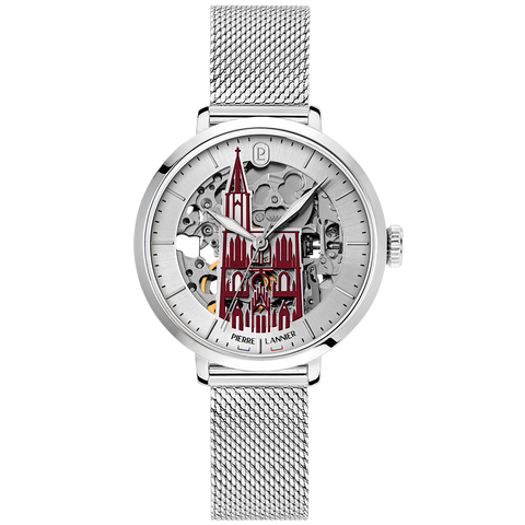 Montre automatique femme Cathédrale acier argenté – 101H621