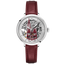 Montre femme automatique Cathédrale cuir bordeaux – 101H625