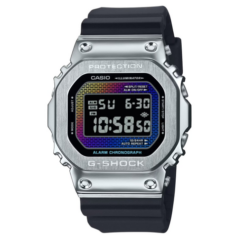 MONTRE G-SHOCK GM-5600RW-1ER CAPSULE RAINBOW BRICK WALL