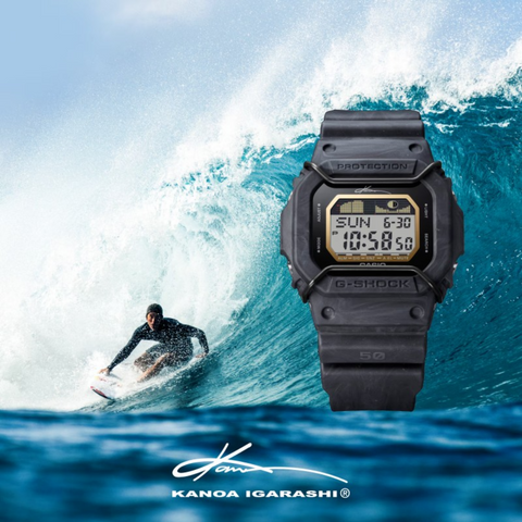 Montre G-SHOCK GLX-5600KB-1 Kanoa Igarashi – Édition Limitée, Résistante & Stylée