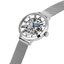 Pierre Lannier AUTOMATIC 137H601 – Montre Femme Automatique Squelette Argentée