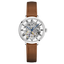 Pierre Lannier AUTOMATIC 137H604 – Montre Femme Automatique Squelette Cuir Camel