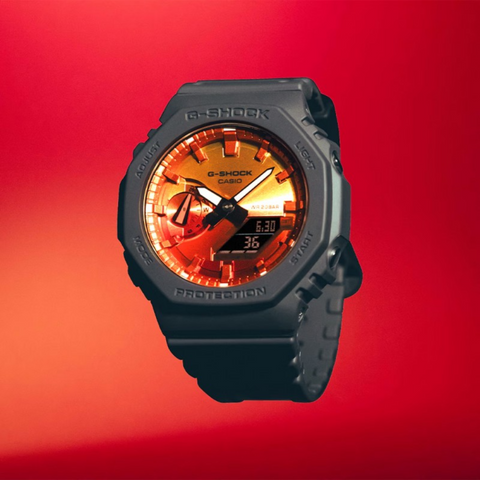 G-SHOCK GA-2100FL-8AER Flame Inside