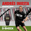 Montre G-SHOCK DW-5600INI-1ER Andrés Iniesta – Édition Limitée, Résine Bio, Rétroéclairage LED, Étanche 200M