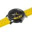 Montre Femme Pierre Lannier Paddock Noir Cadran Noir Bracelet Cuir Jaune – Réf. 145G849