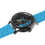 Montre Femme Pierre Lannier Paddock Noir Cadran Noir Bracelet Cuir Bleu – Réf. 145G866