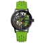 Montre Femme Pierre Lannier Paddock Noir Cadran Noir Bracelet Cuir Vert – Réf. 145G877