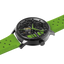 Montre Femme Pierre Lannier Paddock Noir Cadran Noir Bracelet Cuir Vert – Réf. 145G877