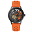 Montre Femme Pierre Lannier Paddock Noir Cadran Bracelet Cuir Orange – Réf. 145G899