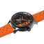 Montre Femme Pierre Lannier Paddock Noir Cadran Bracelet Cuir Orange – Réf. 145G899