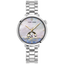 Montre Femme Pierre Lannier Australe 148H691 – Automatique – Argenté & Cadran Blanc Nacré – Bracelet Acier 14 mm – Fabriquée en France