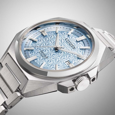 Montre Citizen Series 8 Automatique Édition Limitée – Cadran Bleu, 40 mm | Réf. NB6051-59L