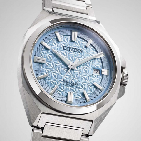 Montre Citizen Series 8 Automatique Édition Limitée – Cadran Bleu, 40 mm | Réf. NB6051-59L