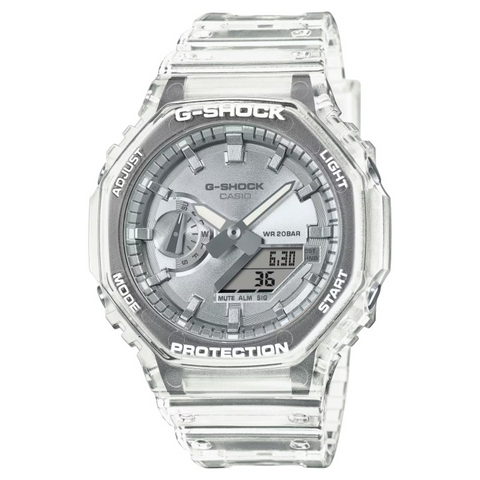 Montre Casio G-SHOCK GA-2100BM-7A8ER Bright Metallic – Homme – Résistante aux chocs – Design Octogonal – Étanche 200M