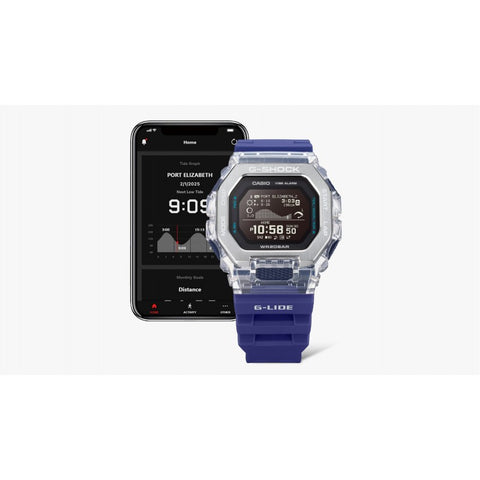 Casio G-Shock G-Lide GBX-100S-2ER – Gleaming Wave & Marées