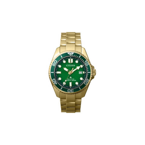 Montre Citizen Promaster BN0262-59W – Eco-Drive 40.6 mm Acier Cadran Vert Étanche 200m