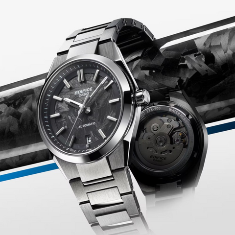 Casio Edifice EFK-100CD-1AER – Automatique Forged Carbon