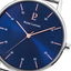 Montre Homme Pierre Lannier Cityline 202J168 – Cadran Bleu, Bracelet Acier Milanais Argenté 39mm