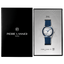 Pierre Lannier Bora 207K126 – Montre Homme Argent & Bleu 39 mm | Collab 10 ATM