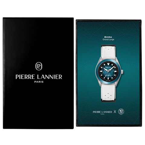 Pierre Lannier Bora 207K161 – Montre Homme Bleue 39 mm | Collab 10 ATM