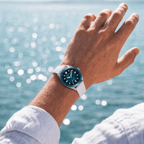 Pierre Lannier Bora 207K161 – Montre Homme Bleue 39 mm | Collab 10 ATM