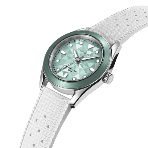 Pierre Lannier Bora 207K171 – Montre Homme Verte 39 mm | Collab 10 ATM