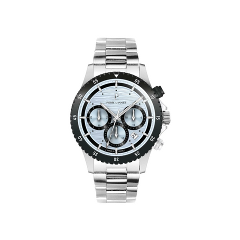 Pierre Lannier Decima 211K191 | Montre Homme Acier Bleu