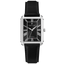 Pierre Lannier EMPIRE 212G133 – Montre Homme Rectangulaire Cadran Noir & Cuir Noir