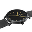 Coffret Homme ESSENTIAL Cadran Noir Bracelet Cuir Brun 388C439