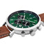 PIERRE LANNIER BARON fond de boite vert bracelet cuir brun